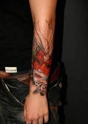 Sleeve Tattoos ;Inner Tattoos;Upper Tattoos;Words Tattoos;For Women Tattoos;Lower Tattoos;Flower Tattoos；Arm Tattoos