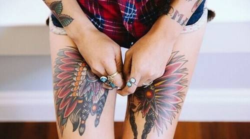 Thigh tattoo;women;harry potter;inspirational;ideas;for girls;flowers