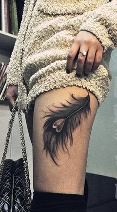 Thigh tattoo;women;harry potter;inspirational;ideas;for girls;flowers