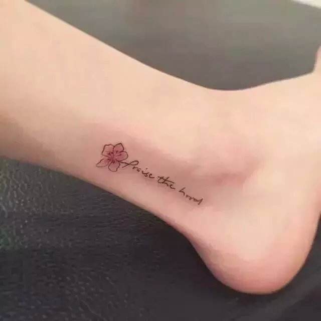 Foot Tattoos;Small Tattoos;For Women;Summer;Traditional;Unique;