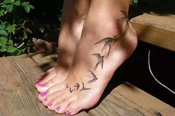 Foot Tattoos;Small Tattoos;For Women;Summer;Traditional;Unique;