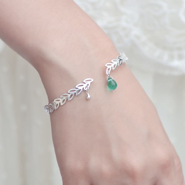 bracelet；Chinese；ancient；bride；individual；gold; silver; jade；Handmade 