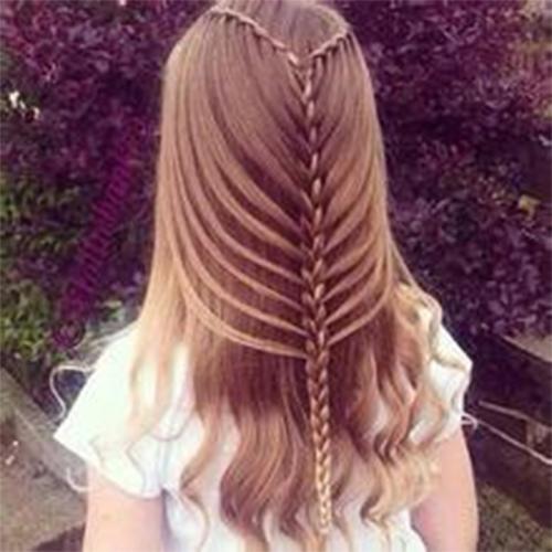 Braided Hairstyle；For Long Hair；Wedding；For Teens；Schools；In Holiday Party