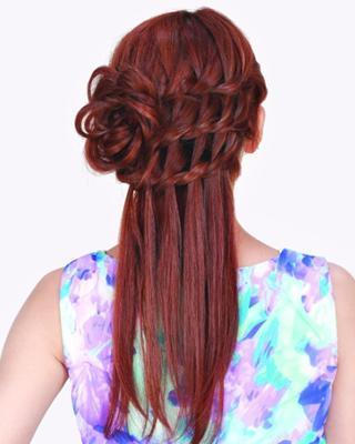 Braided Hairstyle；For Long Hair；Wedding；For Teens；Schools；In Holiday Party