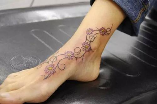 Foot Tattoos;Small Tattoos;For Women;Summer;Traditional;Unique;