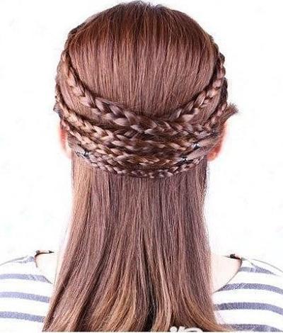 Braided Hairstyle；For Long Hair；Wedding；For Teens；Schools；In Holiday Party