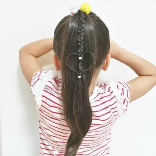 braided hairstyle、children、kids、for school、little girls、children's hairstyles、for long hair