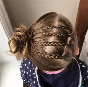 braided hairstyle、children、kids、for school、little girls、children's hairstyles、for long hair