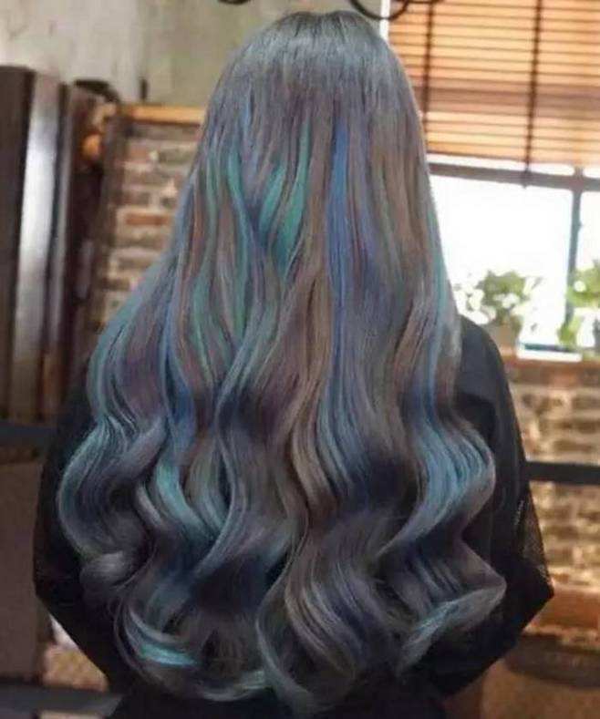 Hair Dye; Colorful Hairstyle; Half And Half; DIY Hair Dye; Personalized Hair Dye; Popular Hair Dye