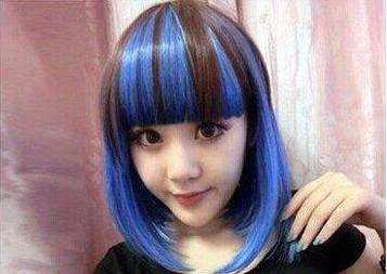 Hair Dye; Colorful Hairstyle; Half And Half; DIY Hair Dye; Personalized Hair Dye; Popular Hair Dye