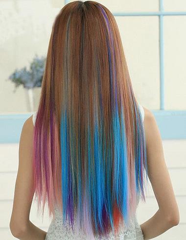 Hair Dye; Colorful Hairstyle; Half And Half; DIY Hair Dye; Personalized Hair Dye; Popular Hair Dye