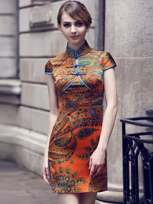 Cheongsam; Temperament Clothing; Chinese Costumes; Classical Costumes; Cheongsam Design; Wedding Cheongsam; Cheongsam Skirt