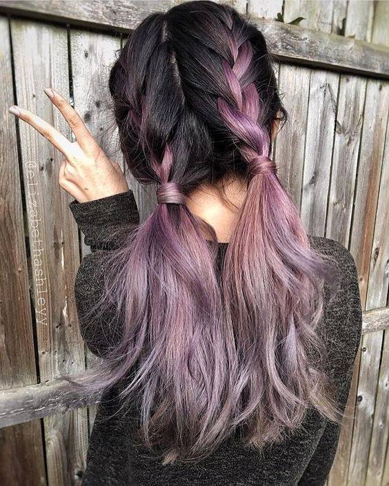 Hair Dye; Colorful Hairstyle; Half And Half; DIY Hair Dye; Personalized Hair Dye; Popular Hair Dye