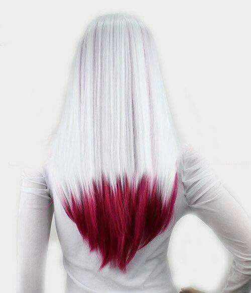 Hair Dye; Colorful Hairstyle; Half And Half; DIY Hair Dye; Personalized Hair Dye; Popular Hair Dye