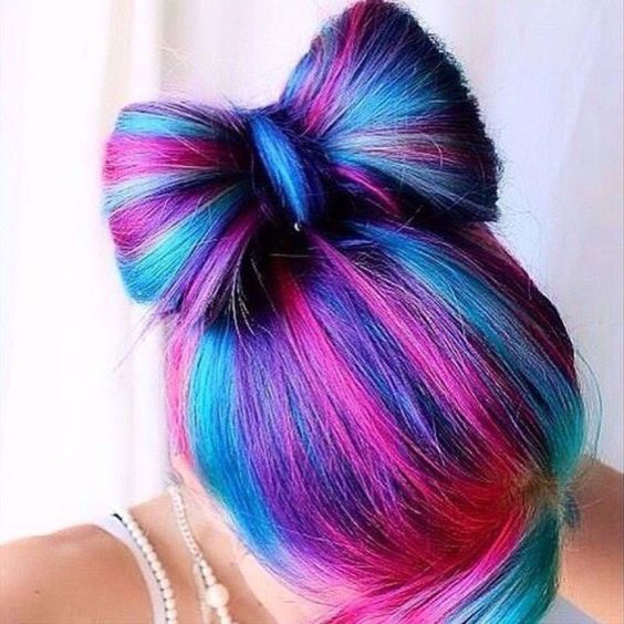 Hair Dye; Colorful Hairstyle; Half And Half; DIY Hair Dye; Personalized Hair Dye; Popular Hair Dye