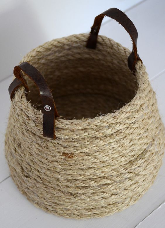 Hemp Rope; DIY; Hand-made; Environmental Protection; Waste Utilization; Home Decoration; Creative Design; Decorative Inspiration