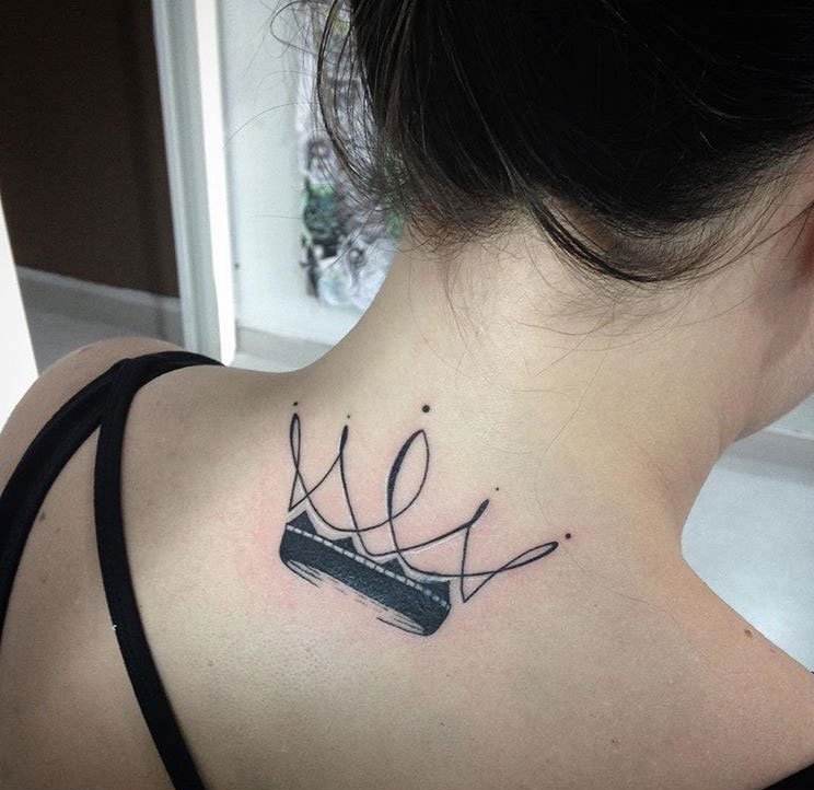 Back Tattoo; Small Tattoo； Tattoo For Woman; Meaningful Tattoo; Spine Tattoo; Female Tattoo