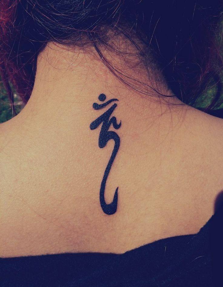 Back Tattoo; Small Tattoo； Tattoo For Woman; Meaningful Tattoo; Spine Tattoo; Female Tattoo