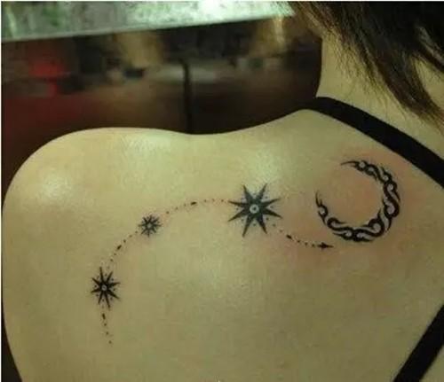 Back Tattoo; Small Tattoo； Tattoo For Woman; Meaningful Tattoo; Spine Tattoo; Female Tattoo