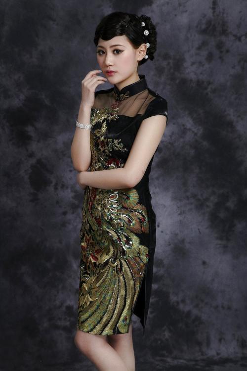 Cheongsam; Temperament Clothing; Chinese Costumes; Classical Costumes; Cheongsam Design; Wedding Cheongsam; Cheongsam Skirt