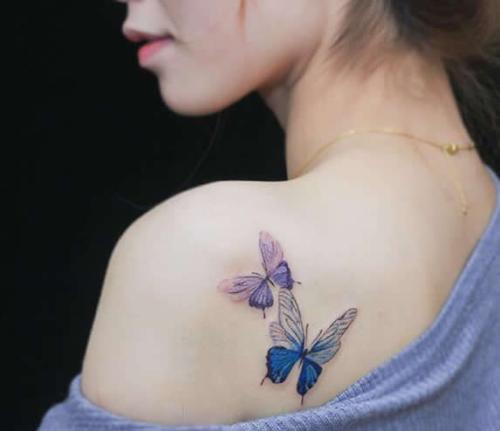 Back Tattoo; Small Tattoo； Tattoo For Woman; Meaningful Tattoo; Spine Tattoo; Female Tattoo