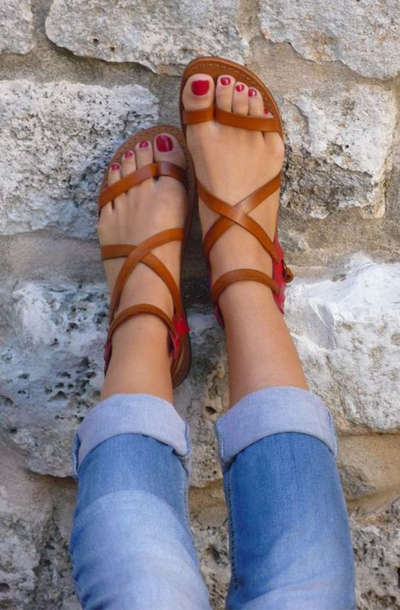 Shoes; Sandals; Slippers; Flat Shoes; High Heels;Comfortable Sandals; Strappy Sandals; Platform Sandals;Leather Sandals; Gladiator Sandals; Wear; Birkenstock Sandals;Wedge Sandals