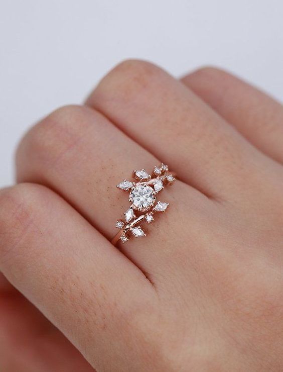 Dainty Dazzle Diamond Ring