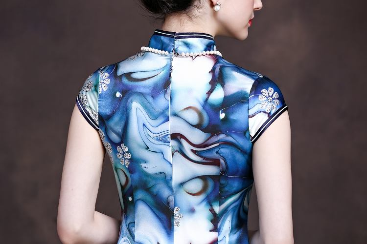 Cheongsam; Temperament Clothing; Chinese Costumes; Classical Costumes; Cheongsam Design; Wedding Cheongsam; Cheongsam Skirt;Traditional Costumes; Chinese Elements; Chinese Culture; Hanfu